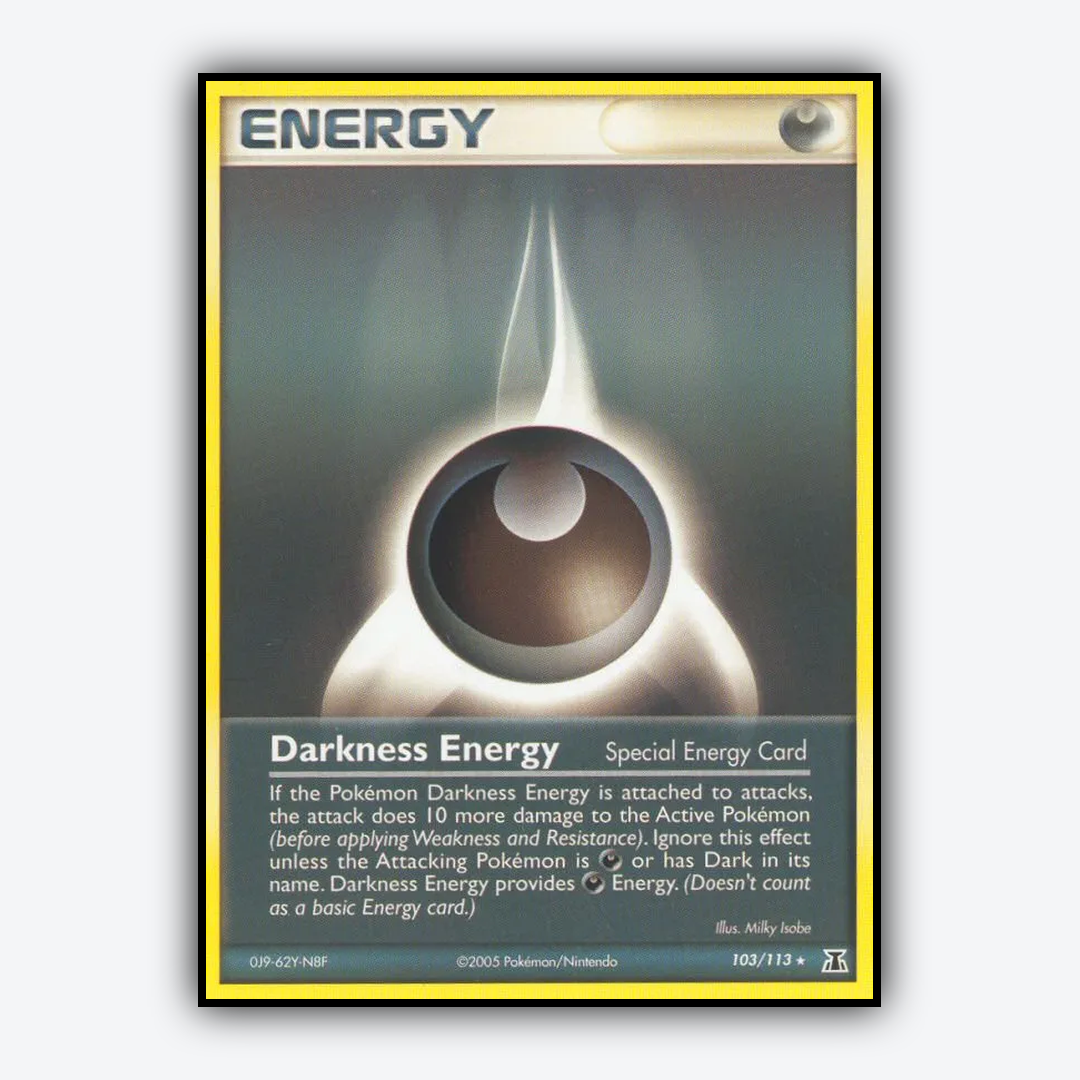 Darkness Energy 103/113 - Delta Species Set - Card Rug