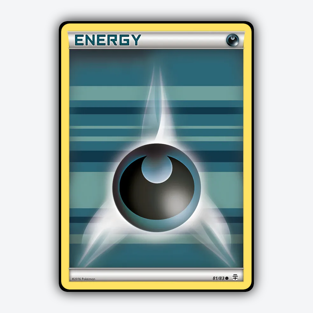 Darkness Energy 081/83 - Generations Set - Card Rug