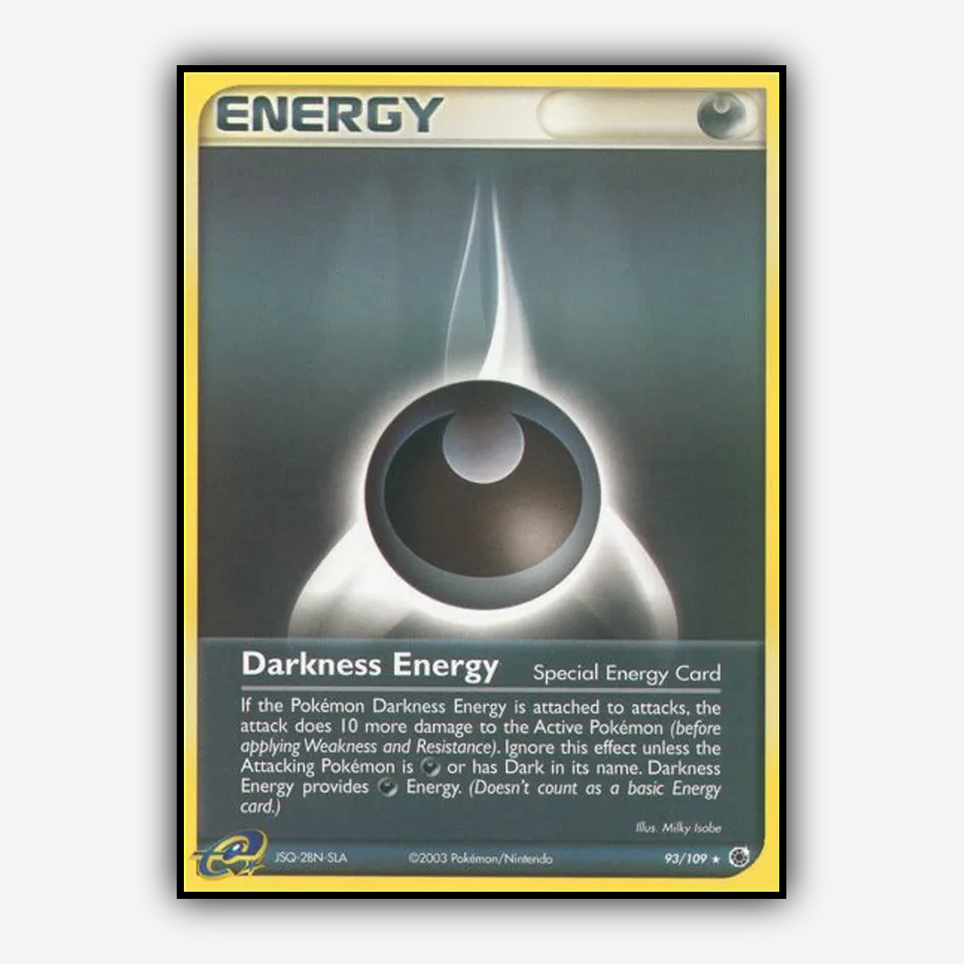 Darkness Energy 093/109 - Ruby & Sapphire Set - Card Rug