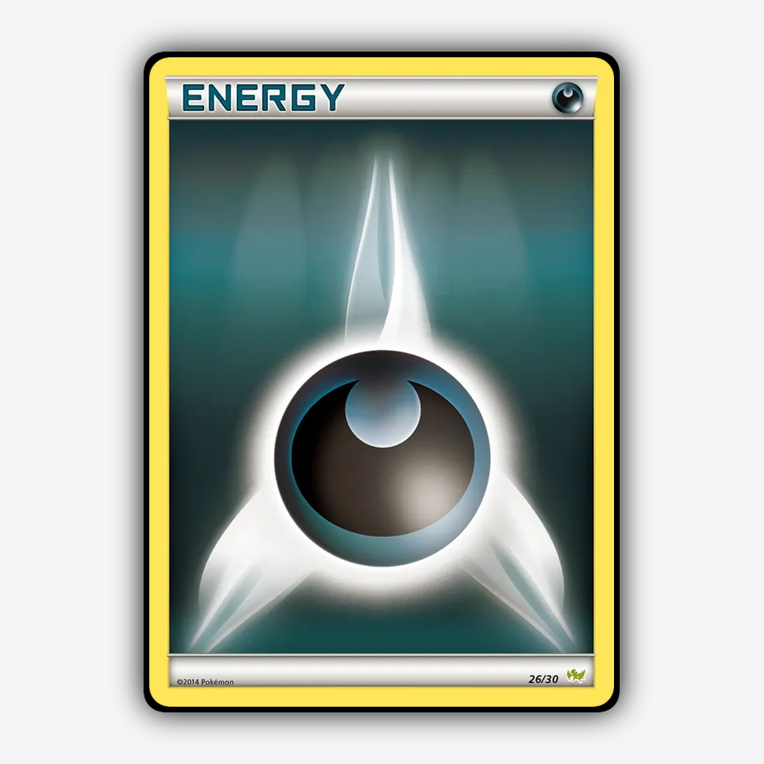 Darkness Energy 026/30 - XY Trainer Kit Noivern Set - Card Rug