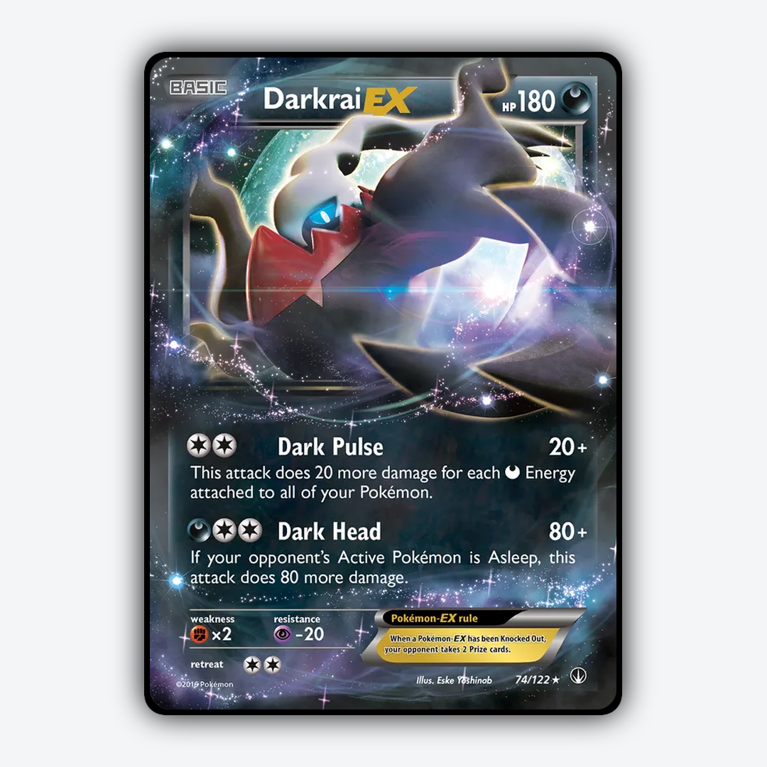 Darkrai-EX 074/122 - BREAKpoint Set - Card Rug