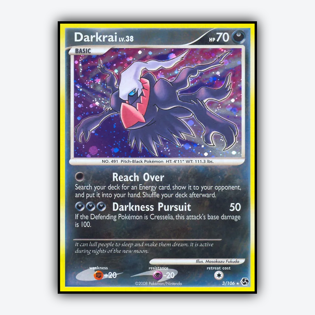 Darkrai 003/106 - Great Encounters Set - Card Rug