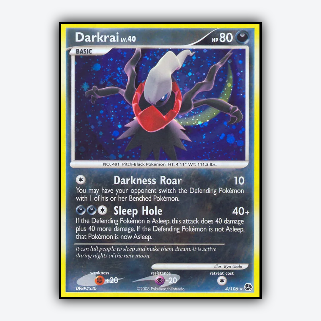 Darkrai 004/106 - Great Encounters Set - Card Rug