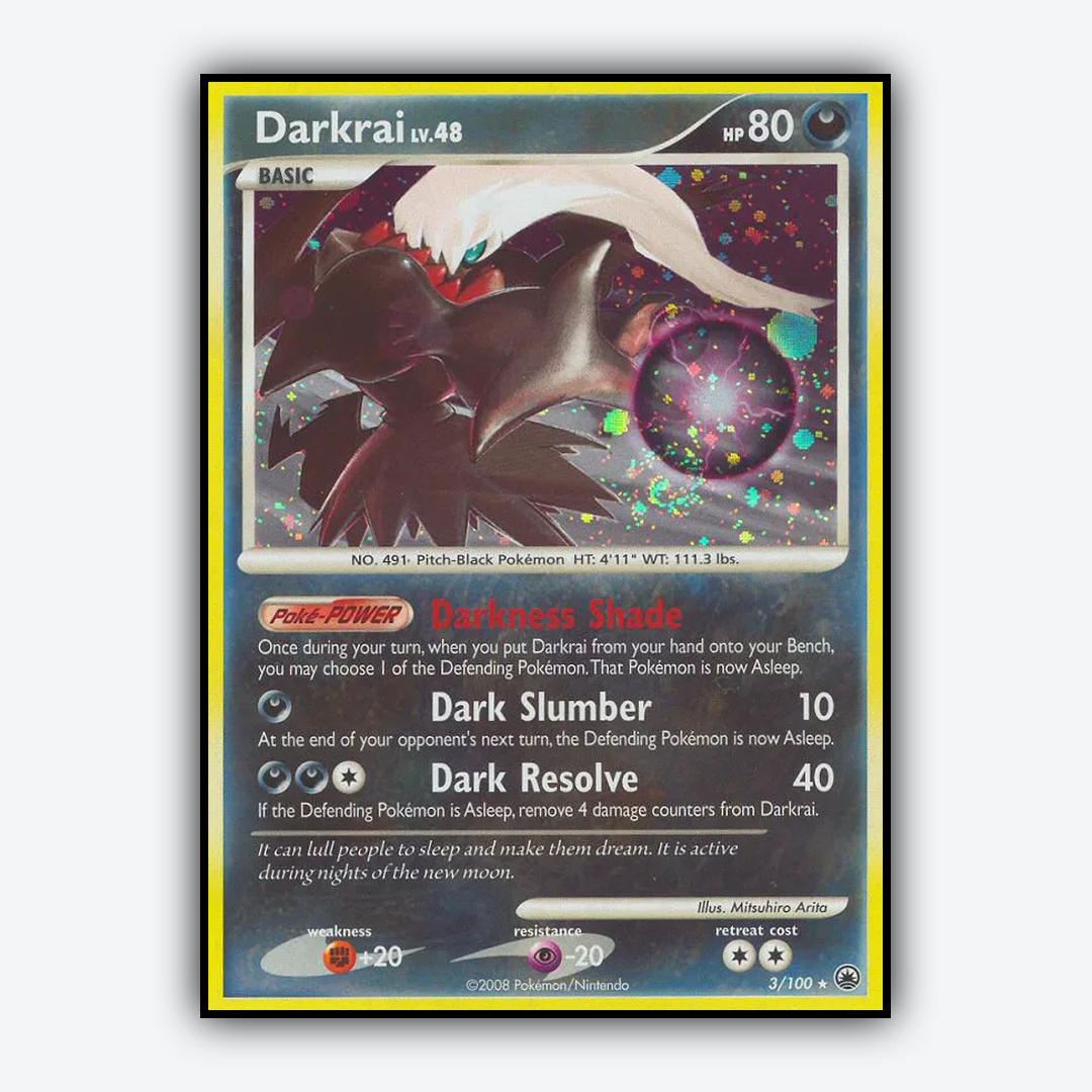 Darkrai 003/100 - Majestic Dawn Set - Card Rug