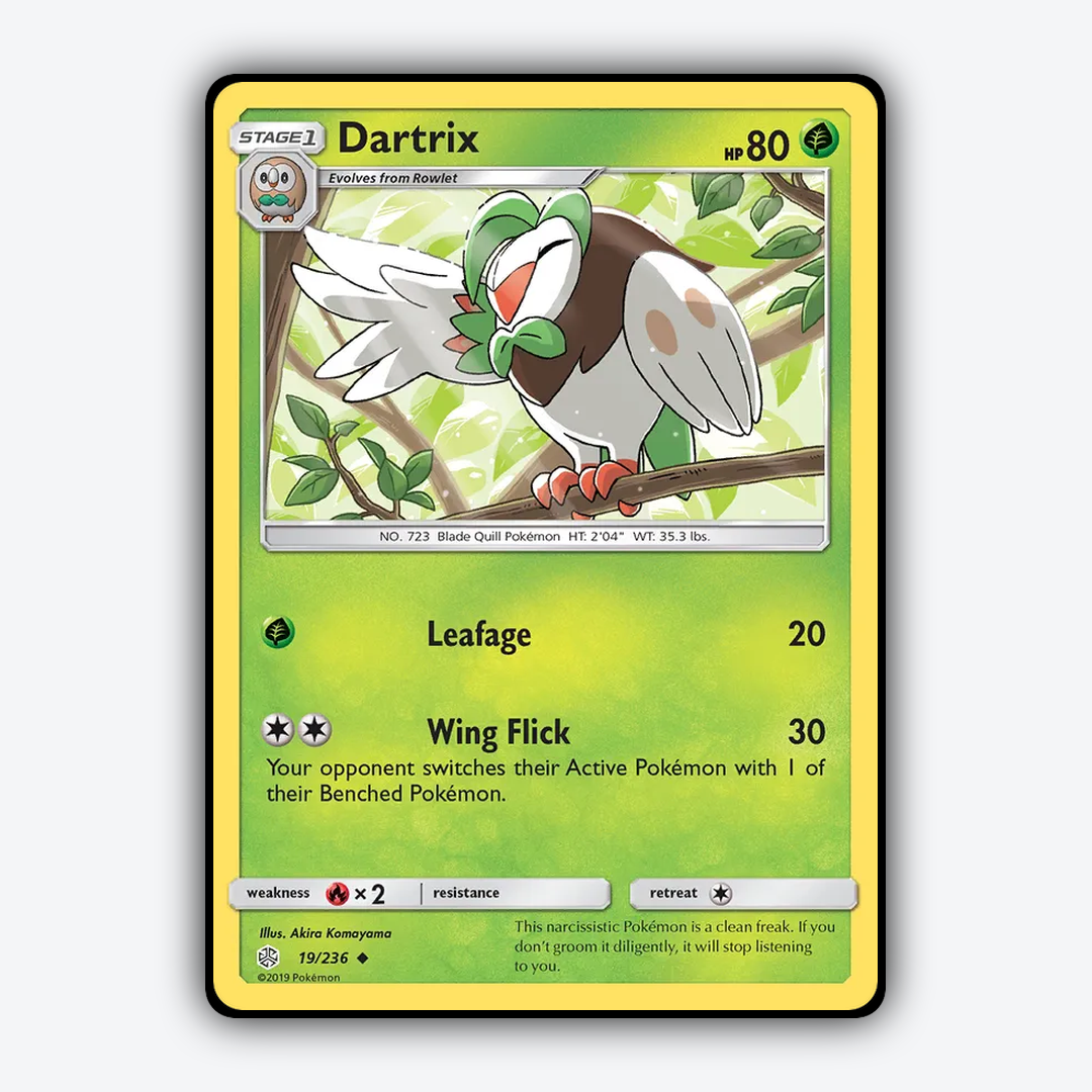 Dartrix 019/236 - Cosmic Eclipse Set - Card Rug