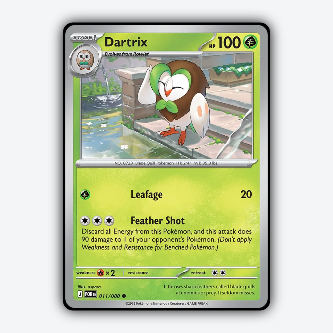 Dartrix 011/088 - Perfect Order Set - Card Rug