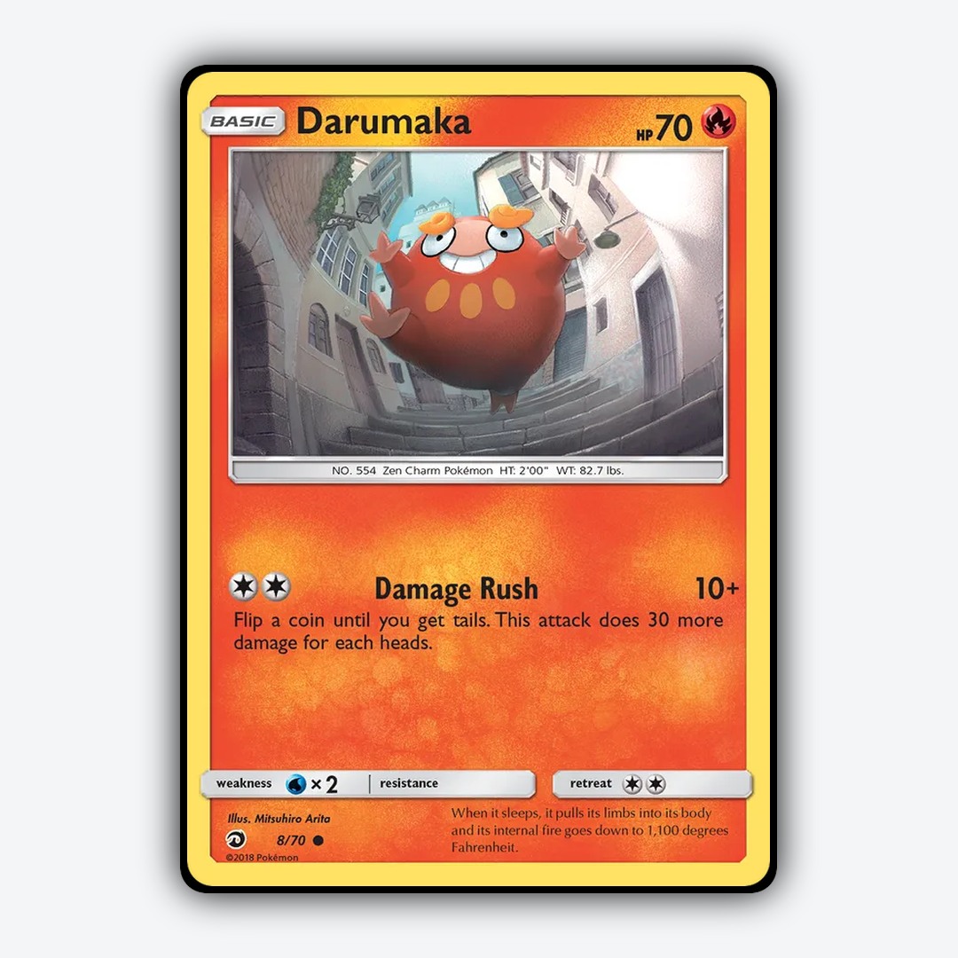 Darumaka 008/70 - Dragon Majesty Set - Card Rug