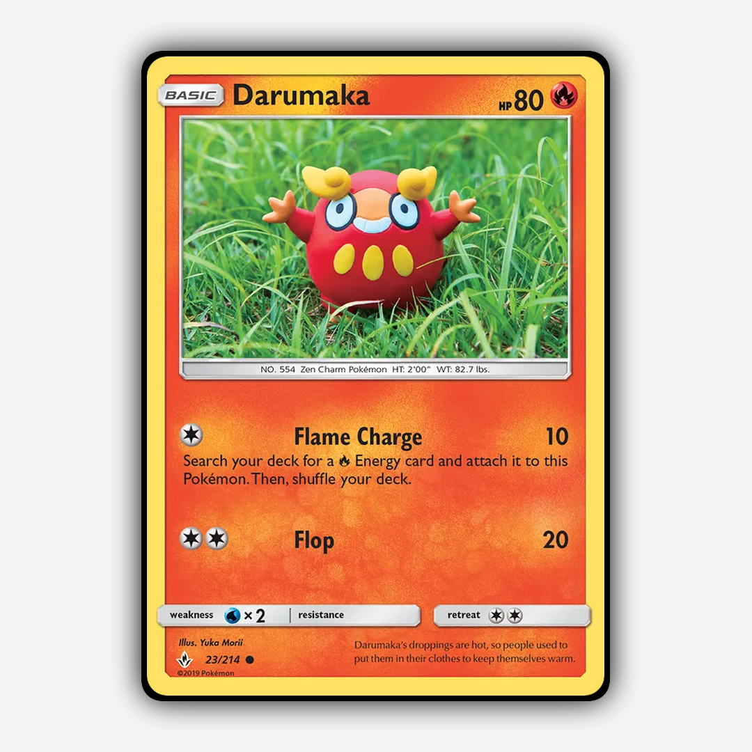 Darumaka 023/214 - Unbroken Bonds Set - Card Rug