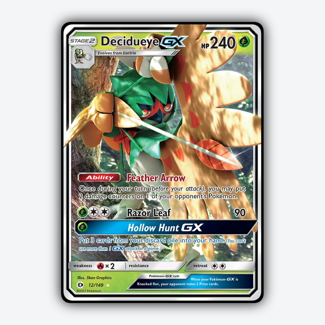 Decidueye-GX 012/149 - Sun & Moon Set - Card Rug