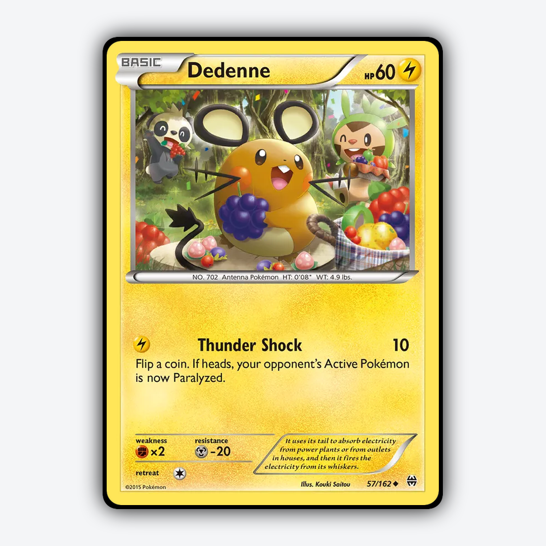 Dedenne 057/162 - BREAKthrough Set - Card Rug