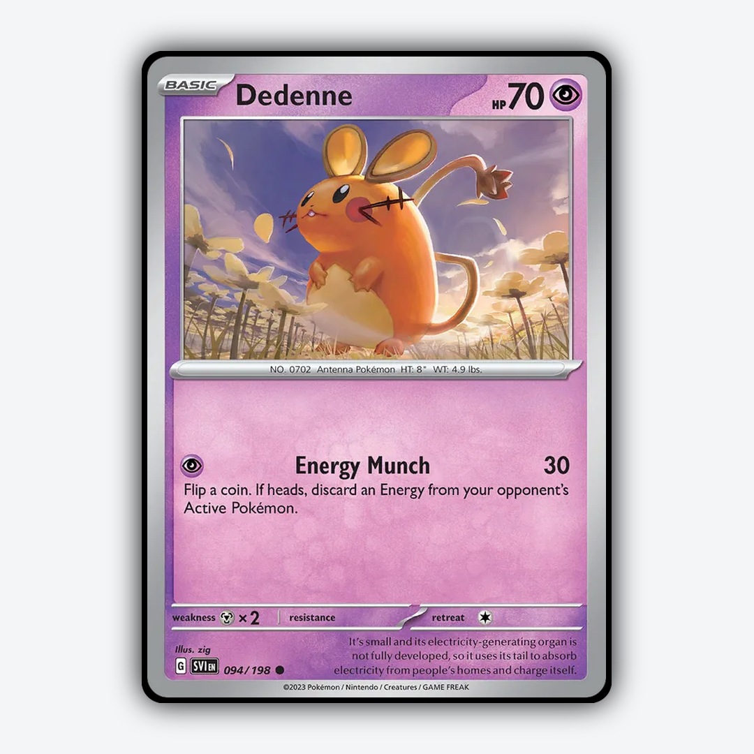 Dedenne 094/198 - Scarlet & Violet Set - Card Rug