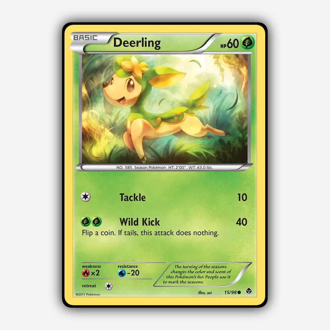 Deerling 015/98 - Emerging Powers Set - Card Rug