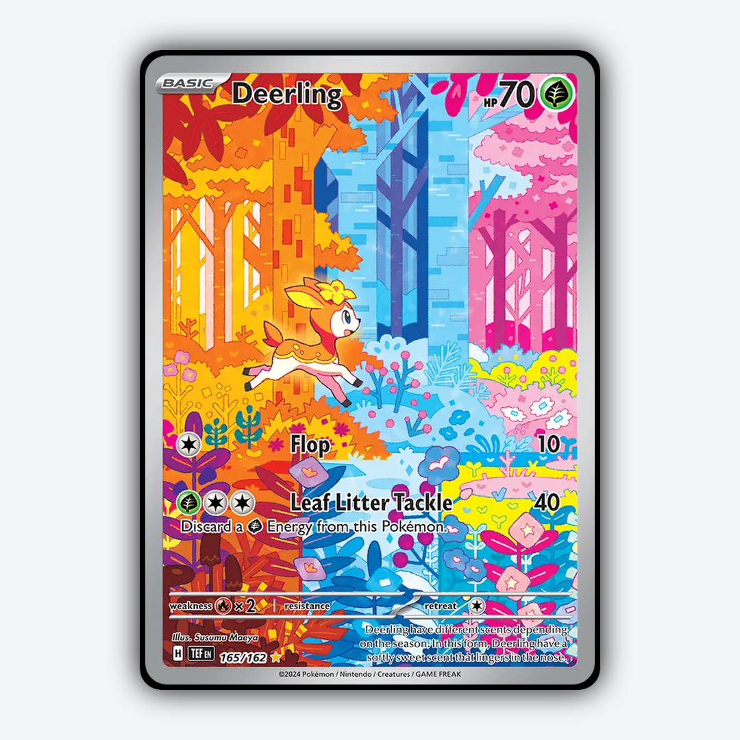 Deerling 165/162 - Temporal Forces Set - Card Rug
