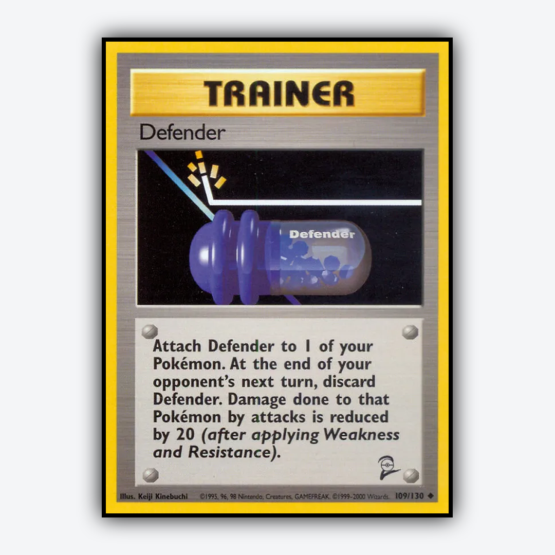Defender 109/130 - Base Set 2 Set - Card Rug