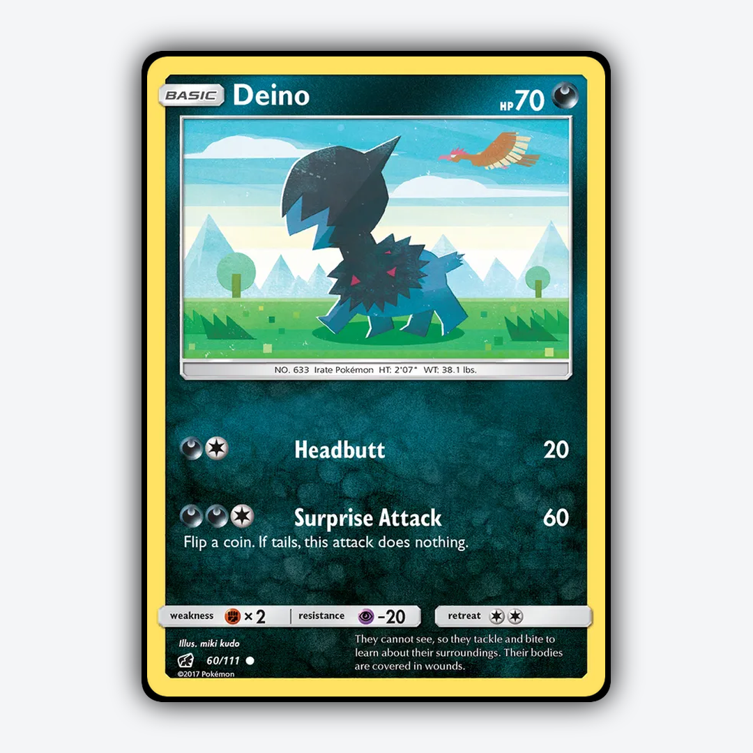 Deino 060/111 - Crimson Invasion Set - Card Rug