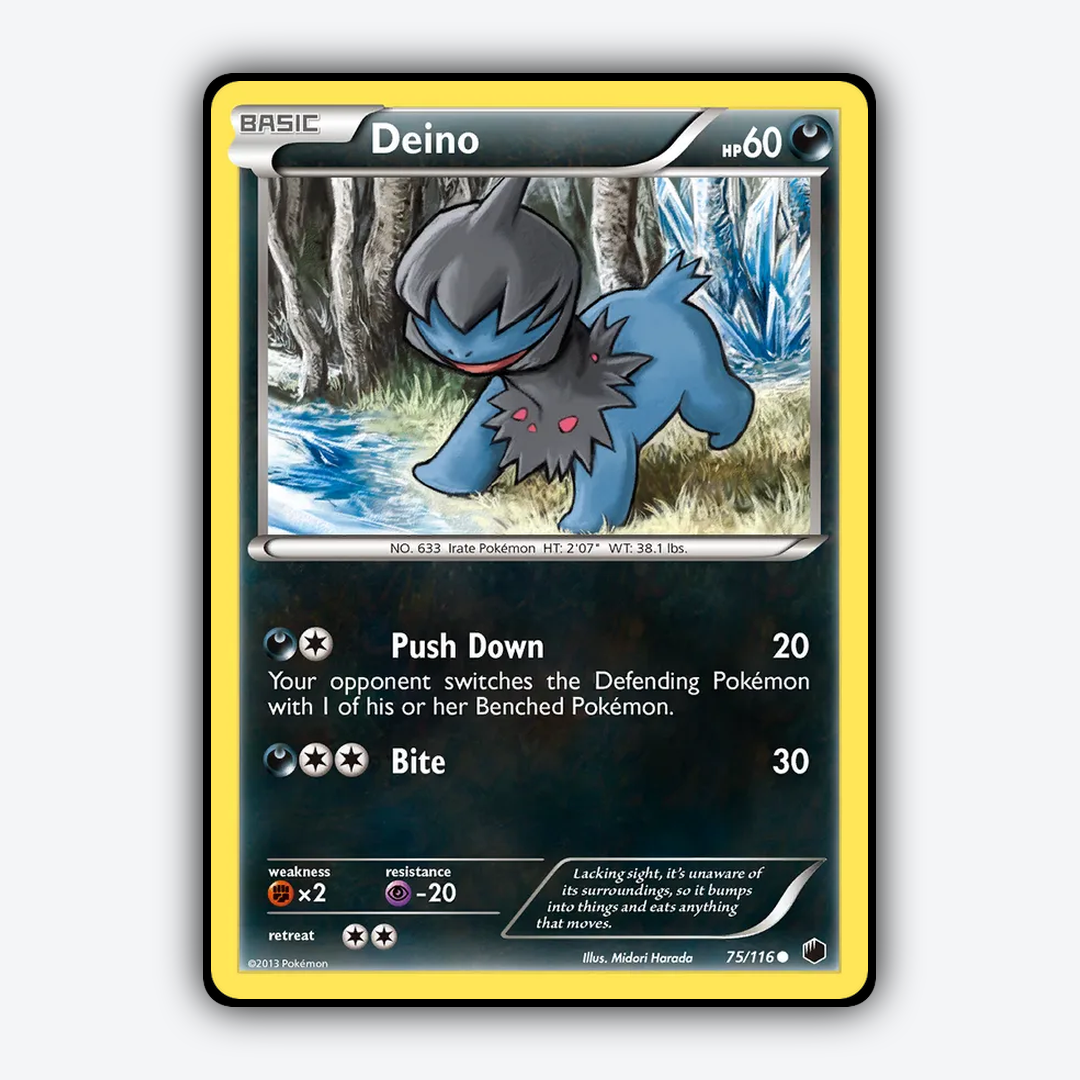 Deino 075/116 - Plasma Freeze Set - Card Rug