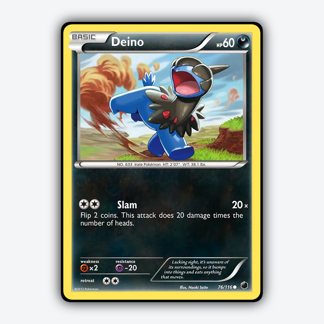 Deino 076/116 - Plasma Freeze Set - Card Rug