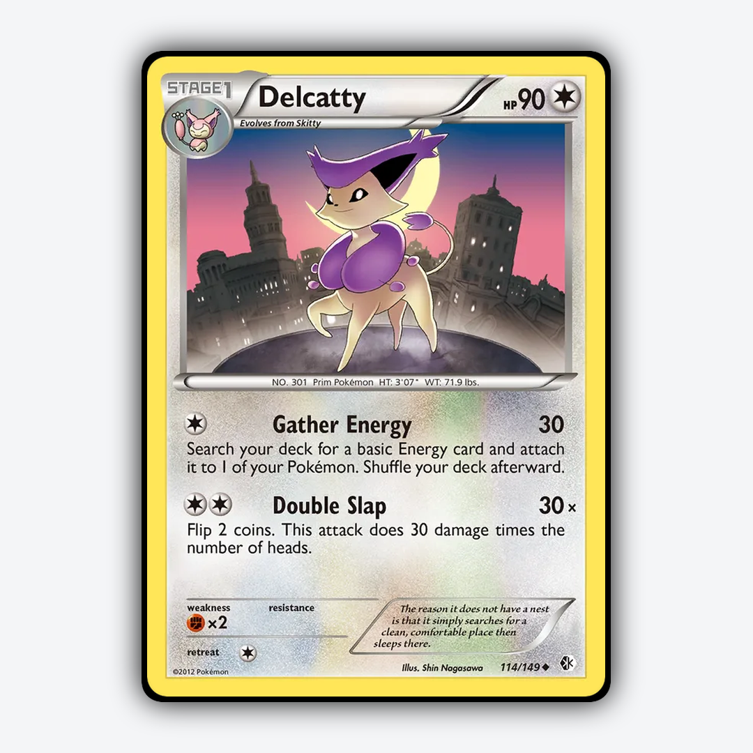 Delcatty 114/149 - Boundaries Crossed Set - Card Rug