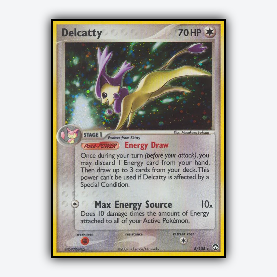 Delcatty 008/108 - Power Keepers Set - Card Rug