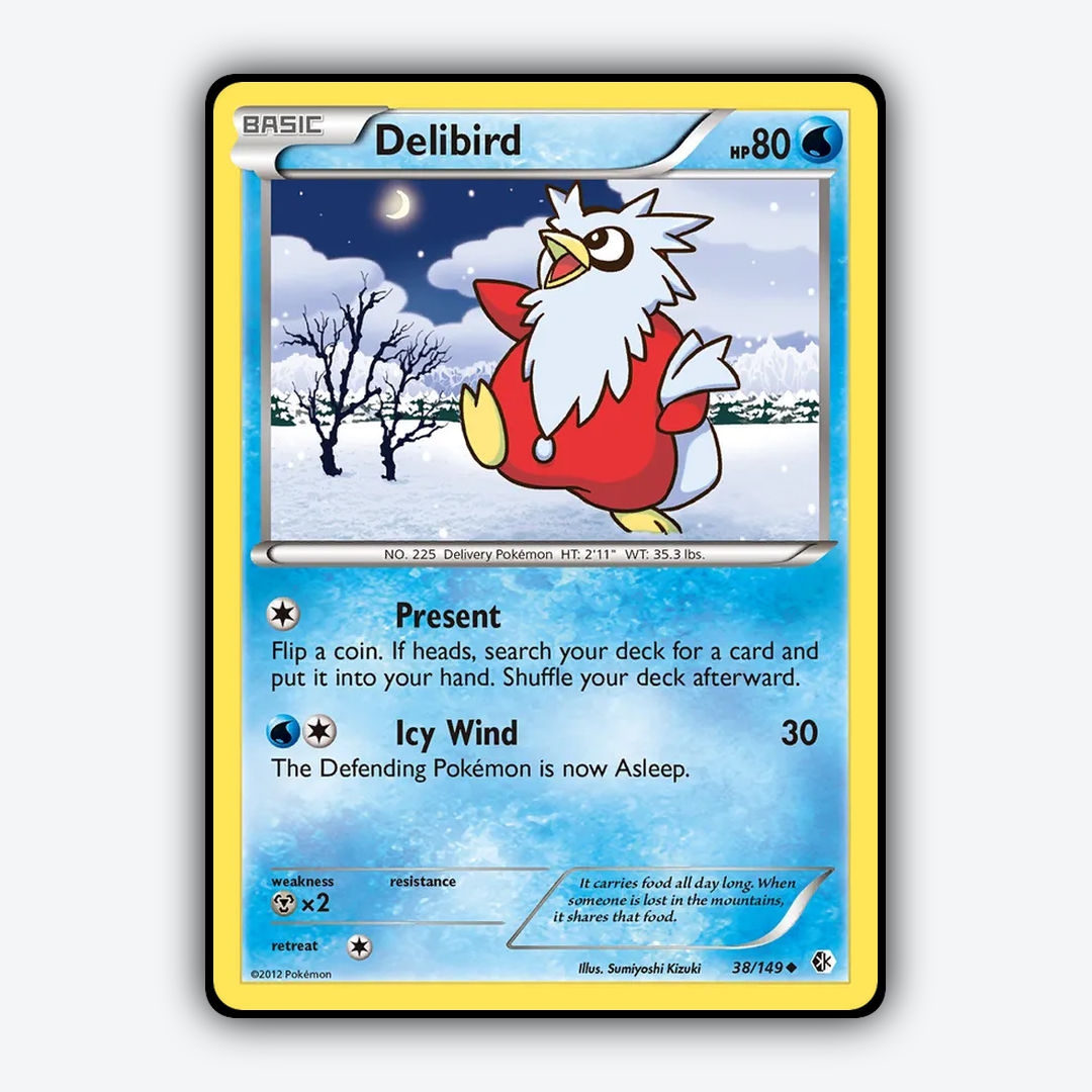 Delibird 038/149 - Boundaries Crossed Set - Card Rug