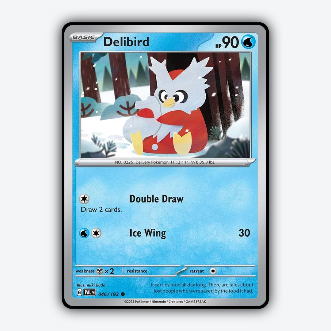Delibird 046/193 - Paldea Evolved Set - Card Rug