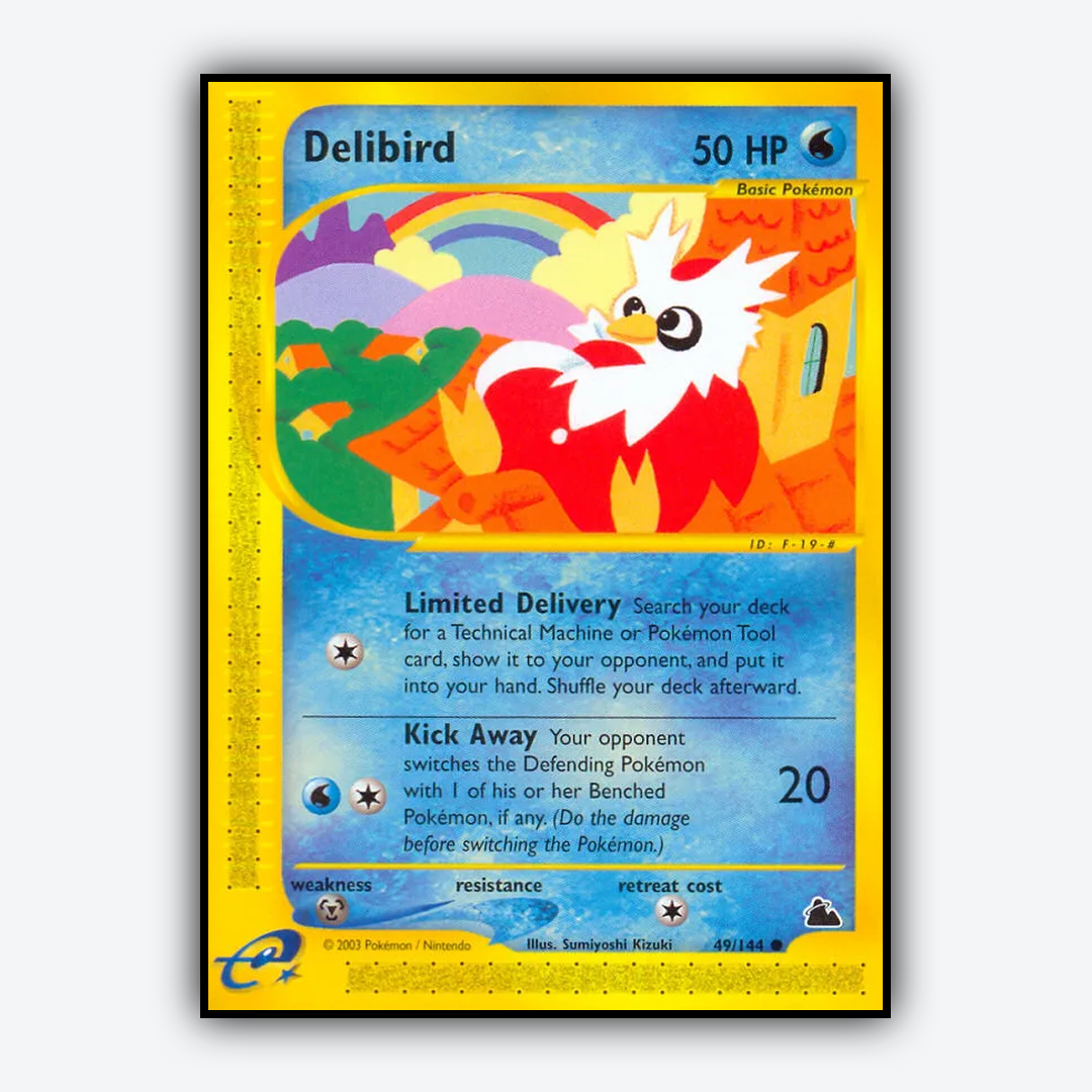 Delibird 049/144 - Skyridge Set - Card Rug