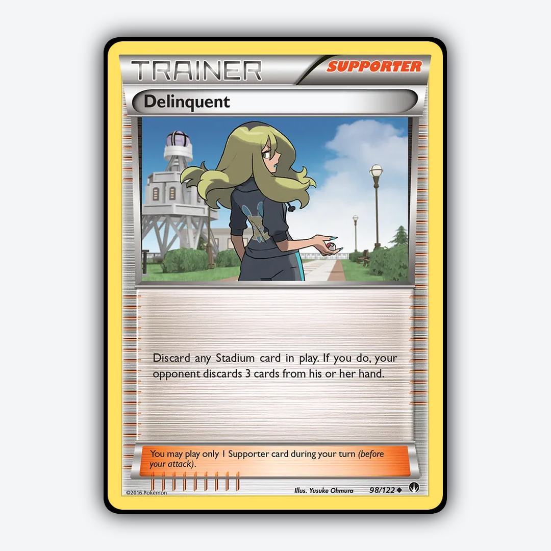 Delinquent 098/122 - BREAKpoint Set - Card Rug