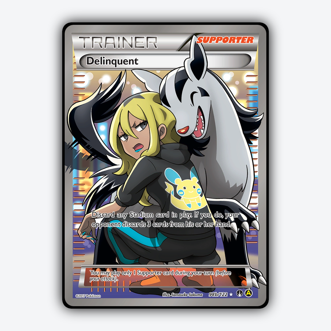Delinquent 098b/122 - BREAKpoint Set - Card Rug