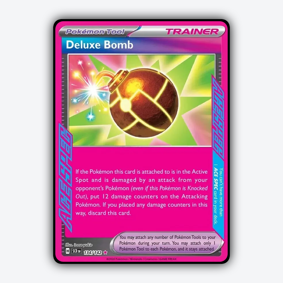 Deluxe Bomb 134/142 - Stellar Crown Set - Card Rug