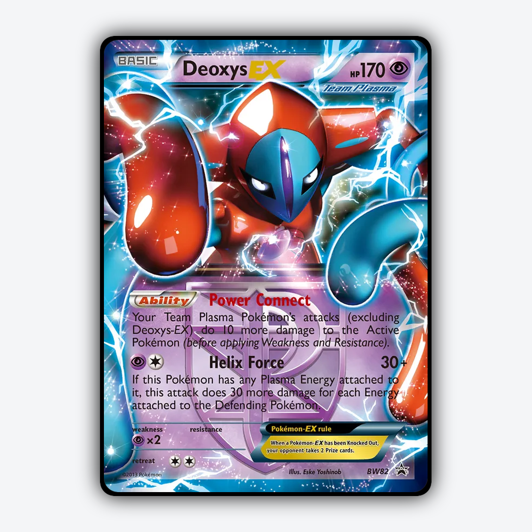 Deoxys-EX #82 - BW Black Star Promos Set - Card Rug