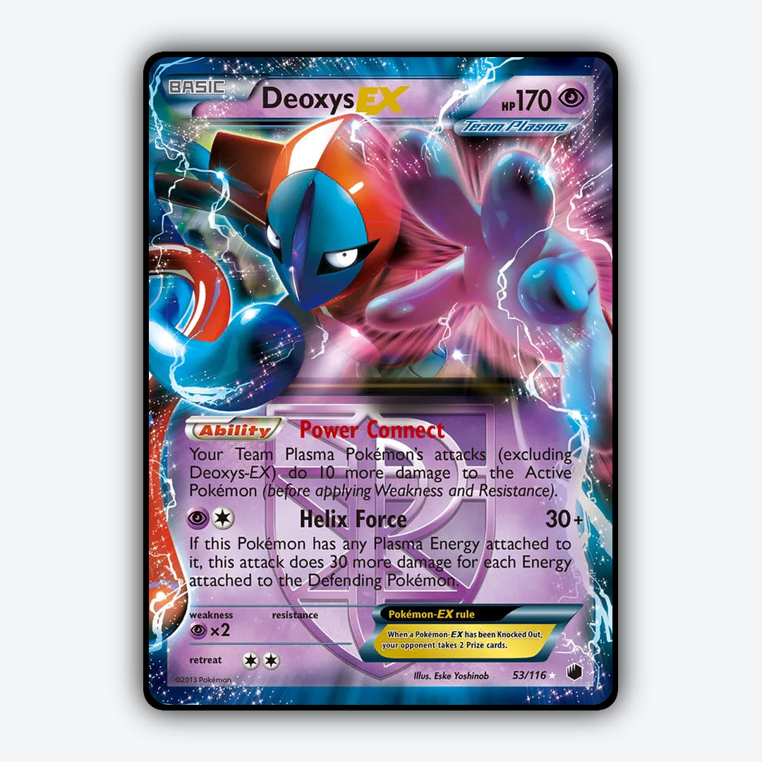 Deoxys-EX 053/116 - Plasma Freeze Set - Card Rug