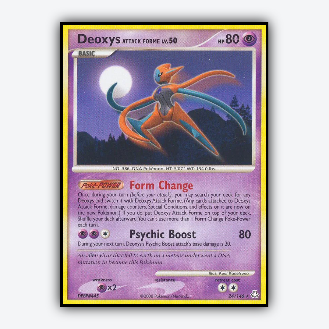Deoxys Attack Forme 024/146 - Legends Awakened Set - Card Rug
