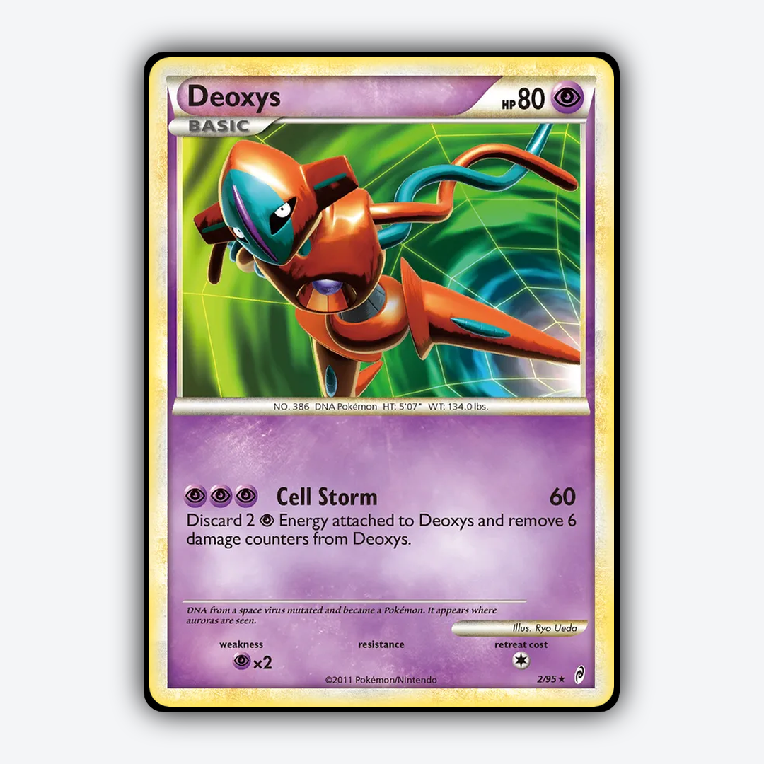Deoxys 002/95 - Call of Legends Set - Card Rug