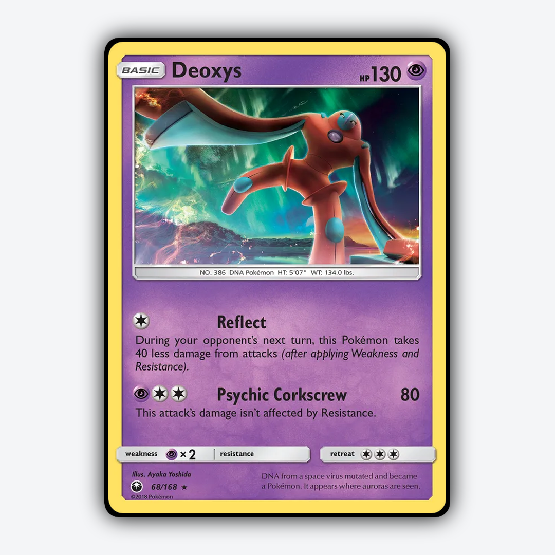 Deoxys 068/168 - Celestial Storm Set - Card Rug