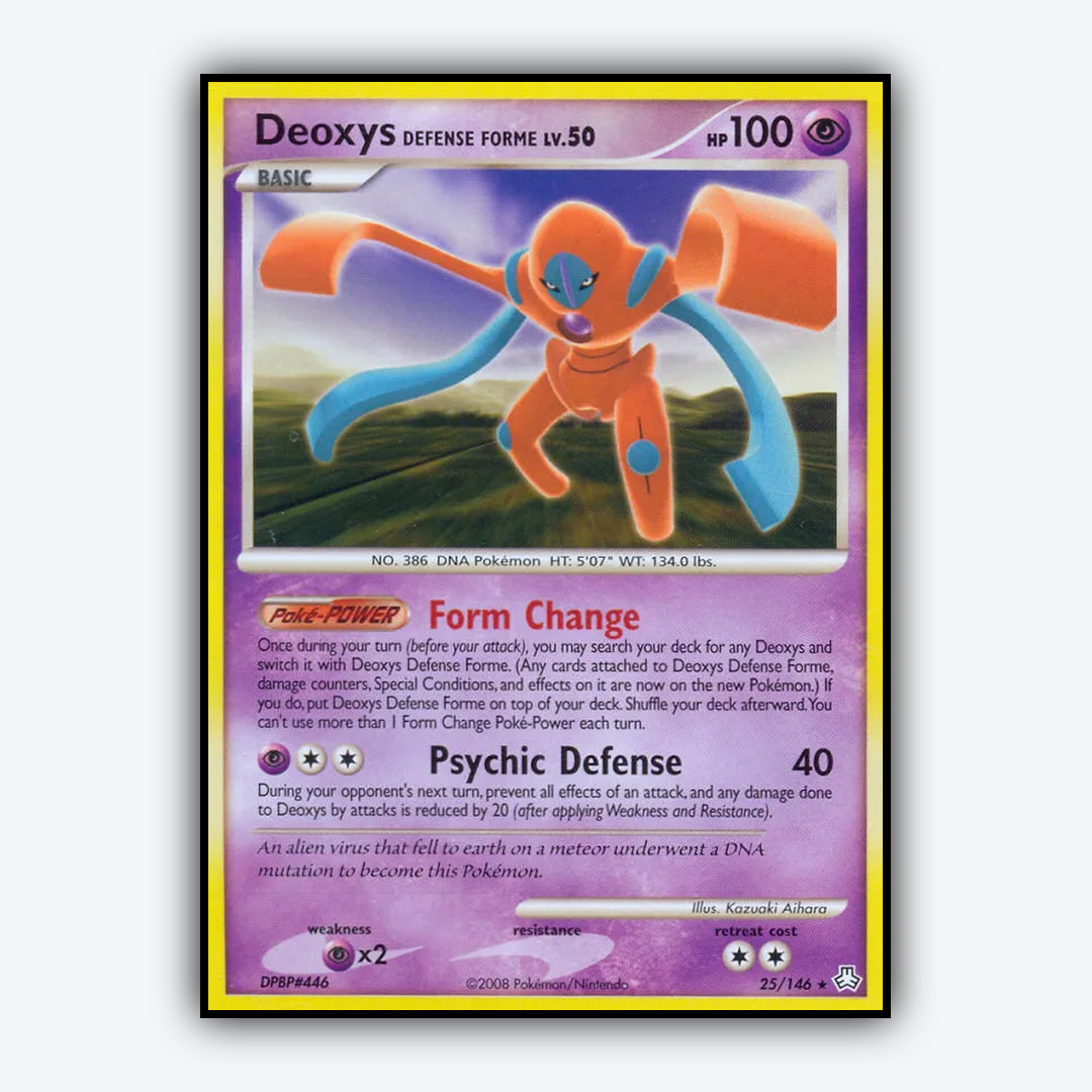 Deoxys Defense Forme 025/146 - Legends Awakened Set - Card Rug