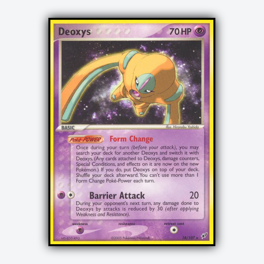 Deoxys 018/107 - Deoxys Set - Card Rug