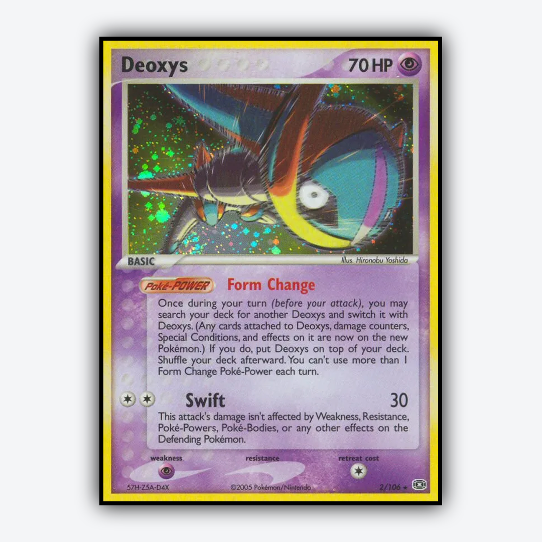 Deoxys 002/106 - Emerald Set - Card Rug