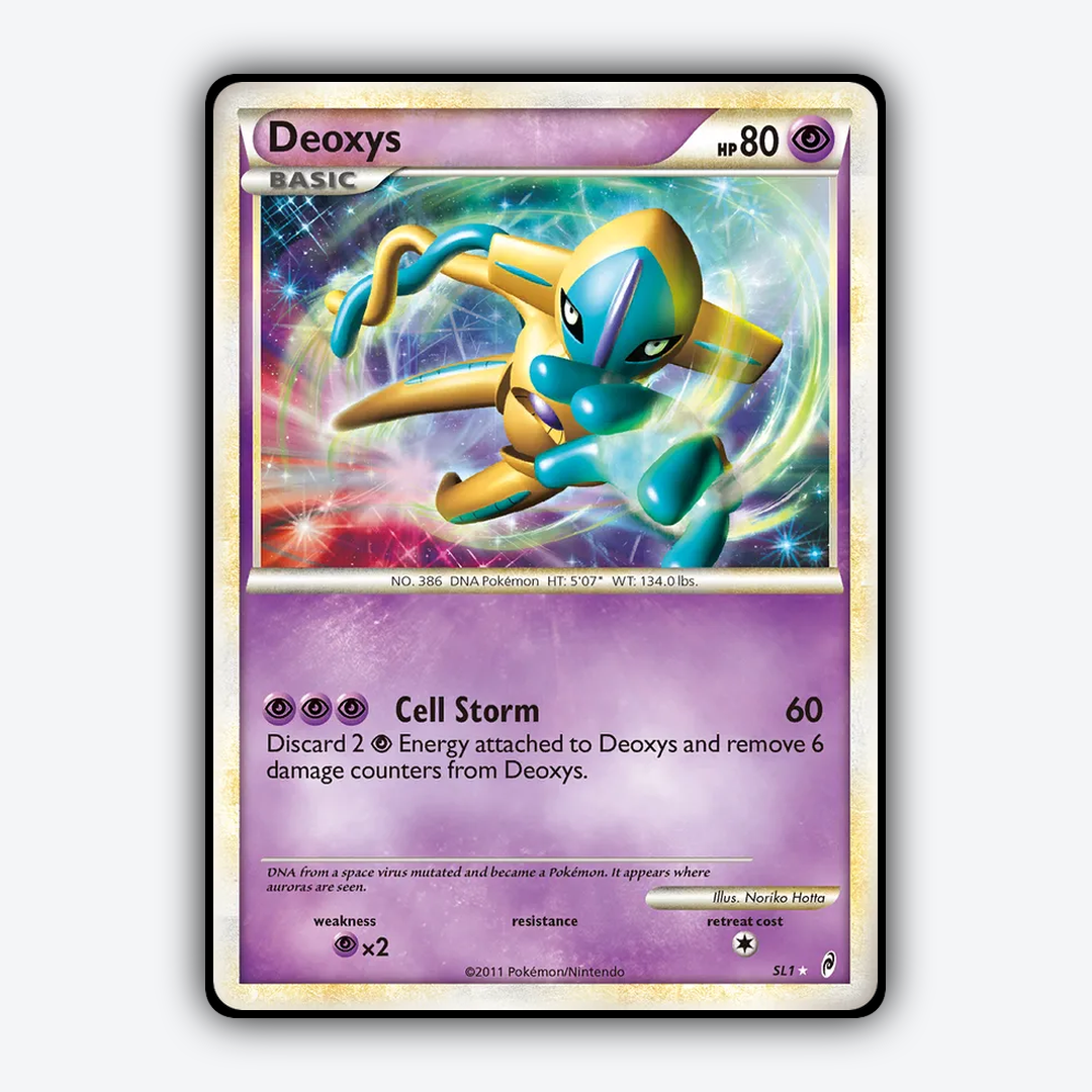 Deoxys SL001/106 - SL001/106 Call of Legends Set - Card Rug