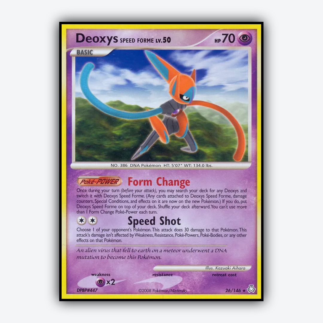 Deoxys Speed Forme 026/146 - Legends Awakened Set - Card Rug