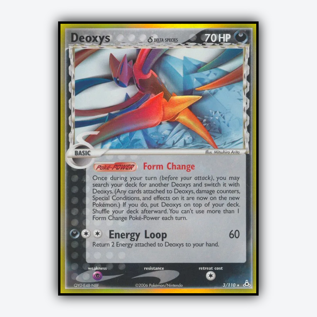 Deoxys δ 003/110 - Holon Phantoms Set - Card Rug