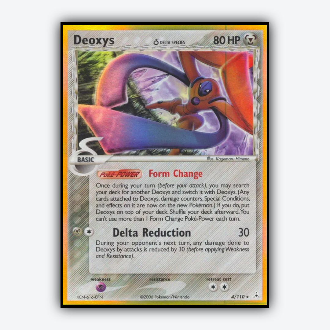 Deoxys δ 004/110 - Holon Phantoms Set - Card Rug