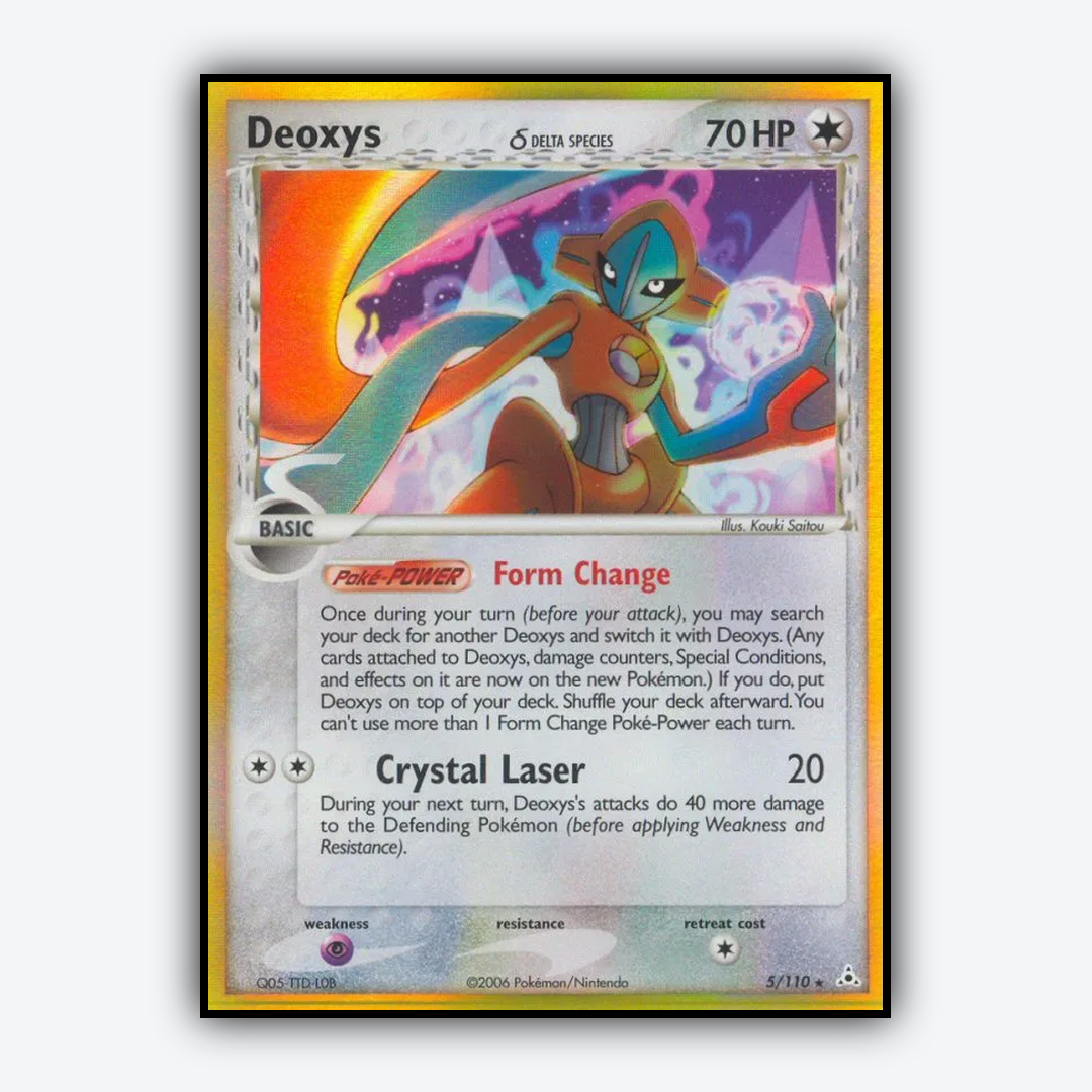 Deoxys δ 005/110 - Holon Phantoms Set - Card Rug