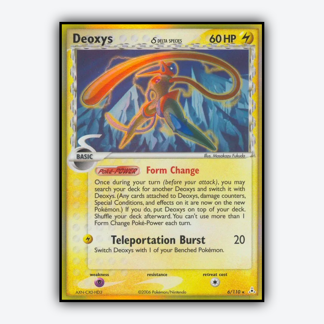 Deoxys δ 006/110 - Holon Phantoms Set - Card Rug