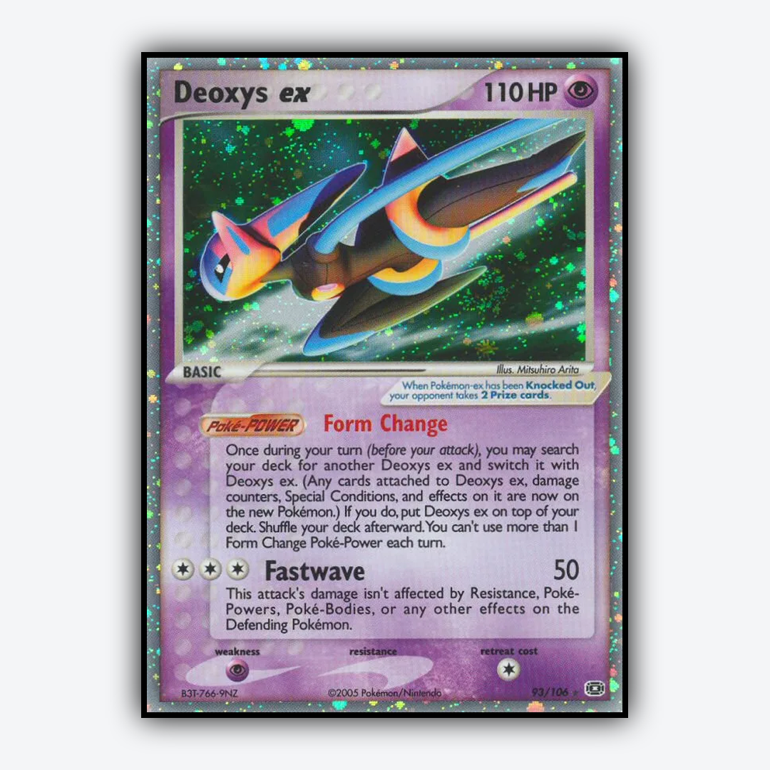 Deoxys ex 093/106 - Emerald Set - Card Rug