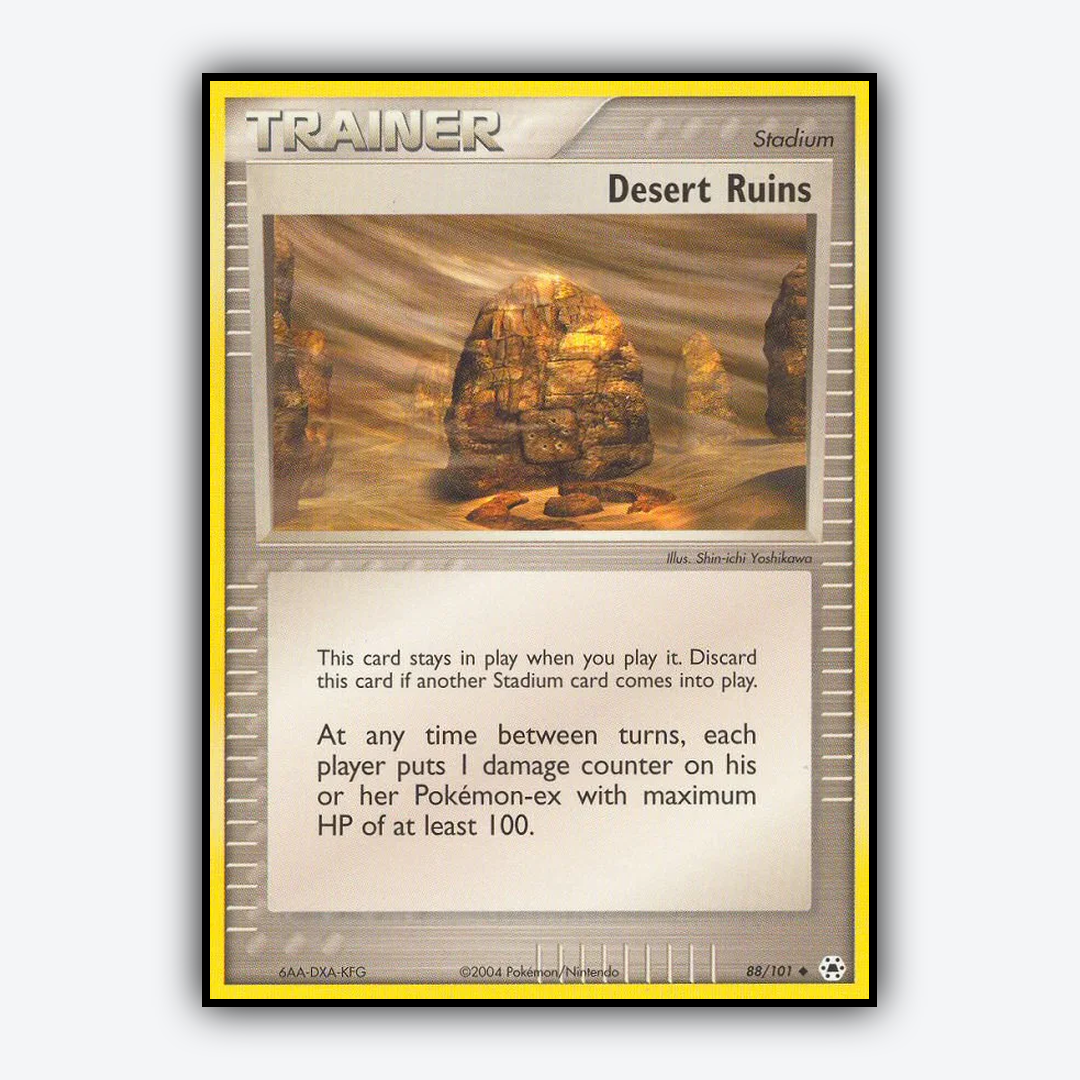 Desert Ruins 088/101 - Hidden Legends Set - Card Rug