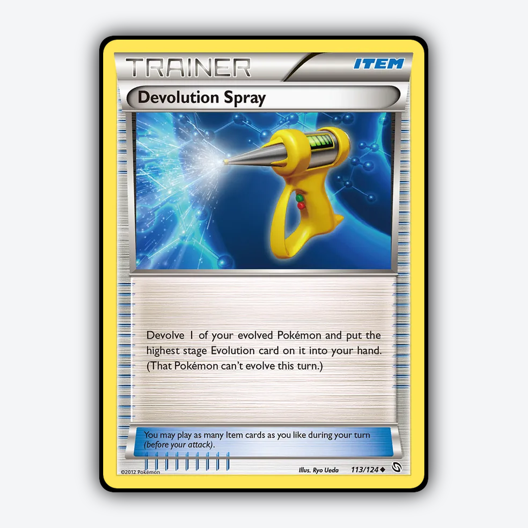 Devolution Spray 113/124 - Dragons Exalted Set - Card Rug