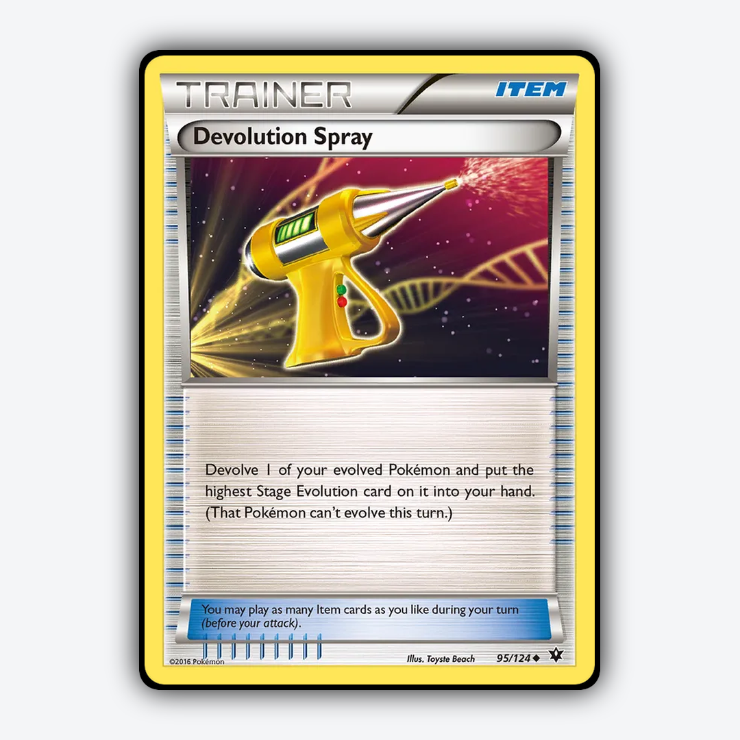 Devolution Spray 095/124 - Fates Collide Set - Card Rug