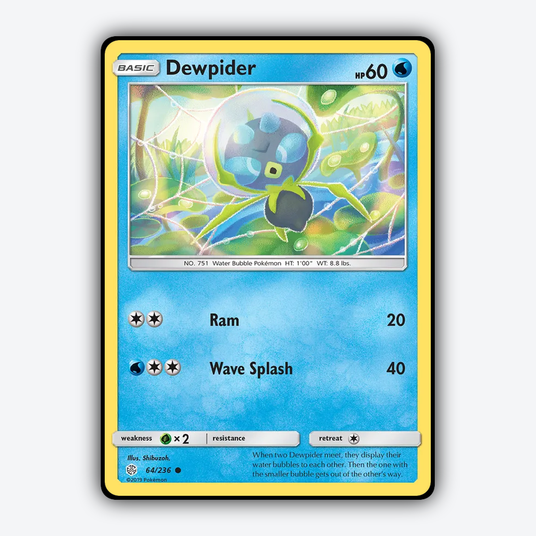 Dewpider 064/236 - Cosmic Eclipse Set - Card Rug