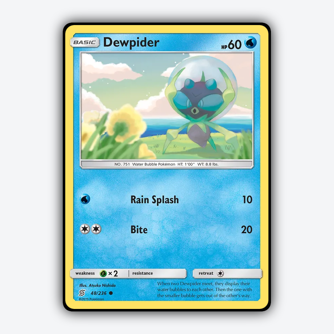 Dewpider 048/236 - Unified Minds Set - Card Rug
