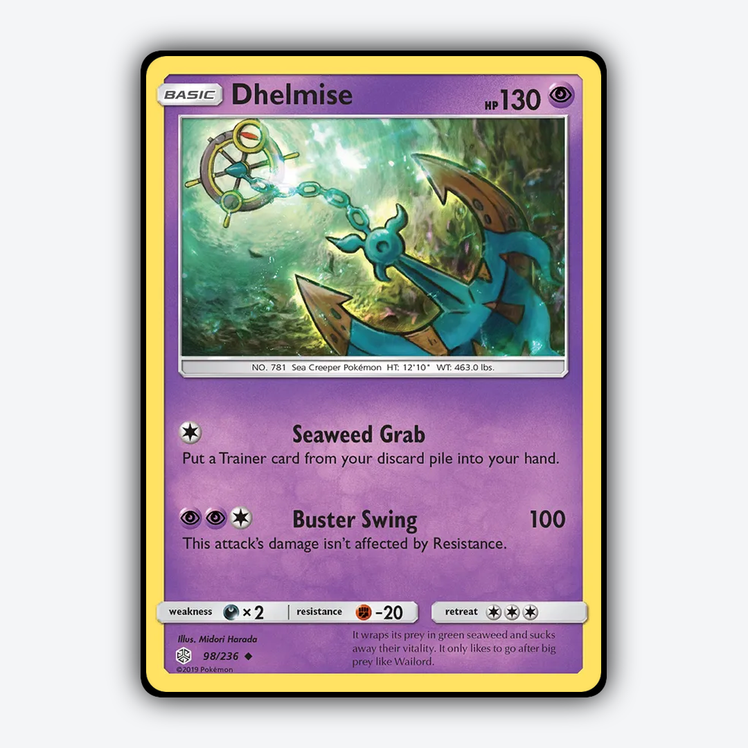 Dhelmise 098/236 - Cosmic Eclipse Set - Card Rug